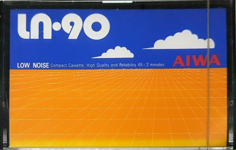 Compact Cassette Aiwa LN 90 Type I Normal 1980 Japan
