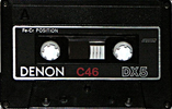 Compact Cassette Denon DX5 46 Type III Ferro Chrome 1978 Japan