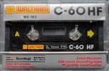 Compact Cassette Waltham HF 60 "WE-193" Type I Normal UK