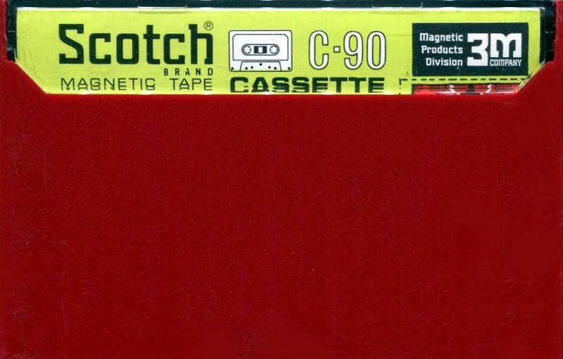 Compact Cassette Scotch Dynarange 90 Type I Normal 1970 USA