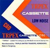 Compact Cassette Trpex 60 Type I Normal 1980 Hong Kong