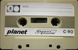 Compact Cassette Planet 90 Type I Normal Hong Kong