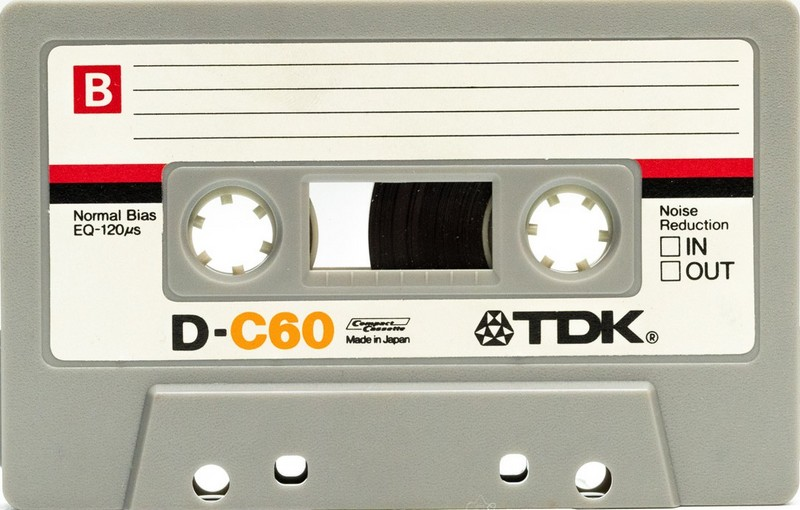 Compact Cassette TDK D 60 Type I Normal 1975 Japan