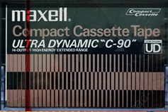 Compact Cassette Maxell UD 90 Type I Normal 1970 Worldwide