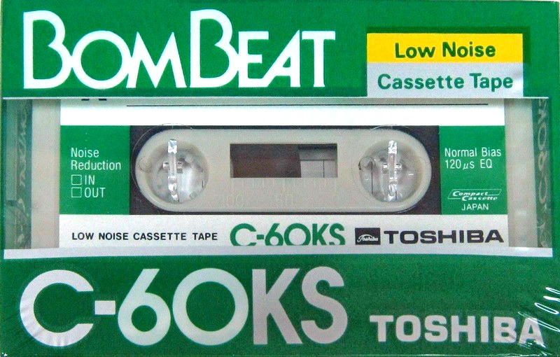Compact Cassette Toshiba KS 60 "C-60KS" Type I Normal 1987 Japan