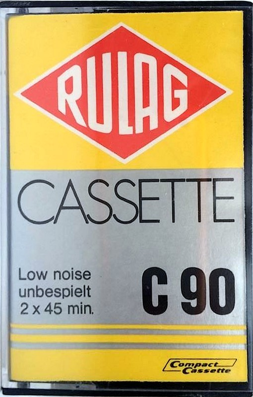 Compact Cassette Rulag 90 Type I Normal 1978 Germany