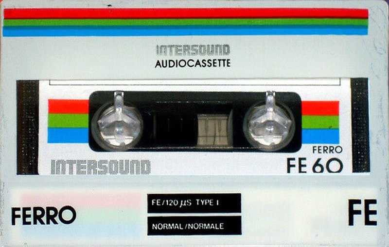Compact Cassette Intersound 60 Type I Normal 1992 Europe