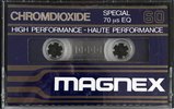 Compact Cassette Magnex 60 Type II Chrome 1979 Europe