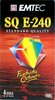 VHS, Video Home System Emtec SQ 240 Type II Chrome 1998 Europe