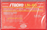 Compact Cassette Studio LN 60 Type I Normal 1984 Canada