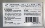 Compact Cassette Goldstar HD 90 Type I Normal 1987 North America