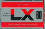 Compact Cassette Columbia LX 60 Type I Normal 1978 Japan