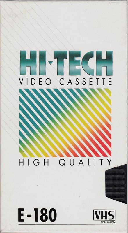 VHS, Video Home System Hi-Tech 180 Type I Normal 1985 Europe