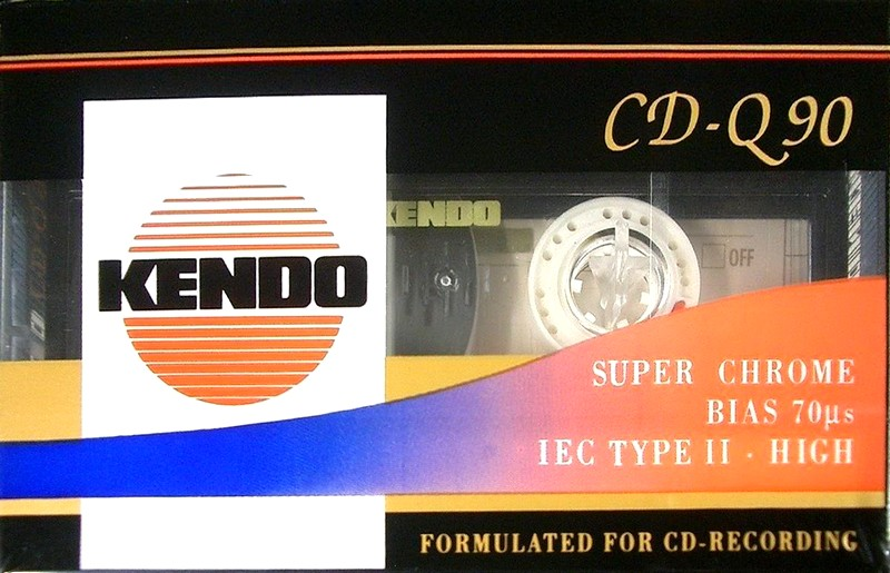 Compact Cassette Kendo CD-Q 90 Type II Chrome Germany