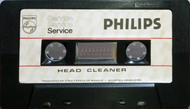 Compact Cassette Philips Cleaning Cassette 1979 Latin America