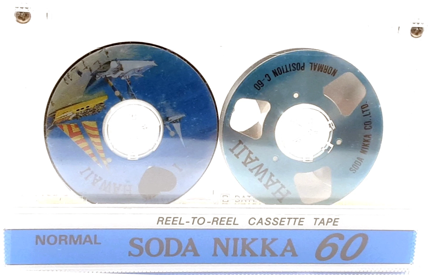 Compact Cassette soda nikka 60 "HAWAII" Type I Normal Japan