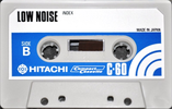 Compact Cassette Hitachi 60 Type I Normal 1972 Japan