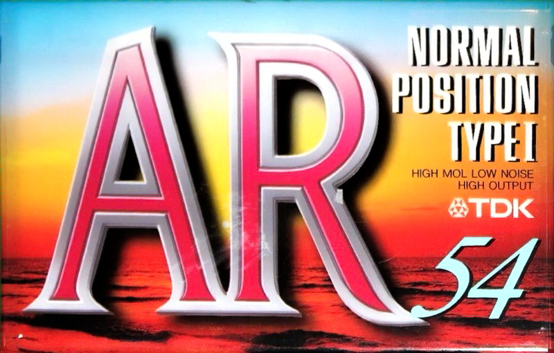 Compact Cassette TDK AR 54 "AR-54F" Type I Normal 1994 Japan