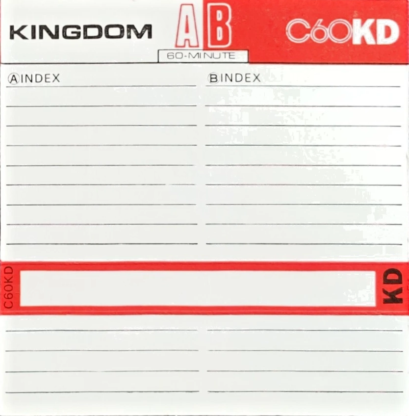 Compact Cassette Winswood KD 60 "Kingdom" Type I Normal 1979 Japan