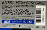 Compact Cassette AXIA PS-Ix 50 Type I Normal 1988 Japan