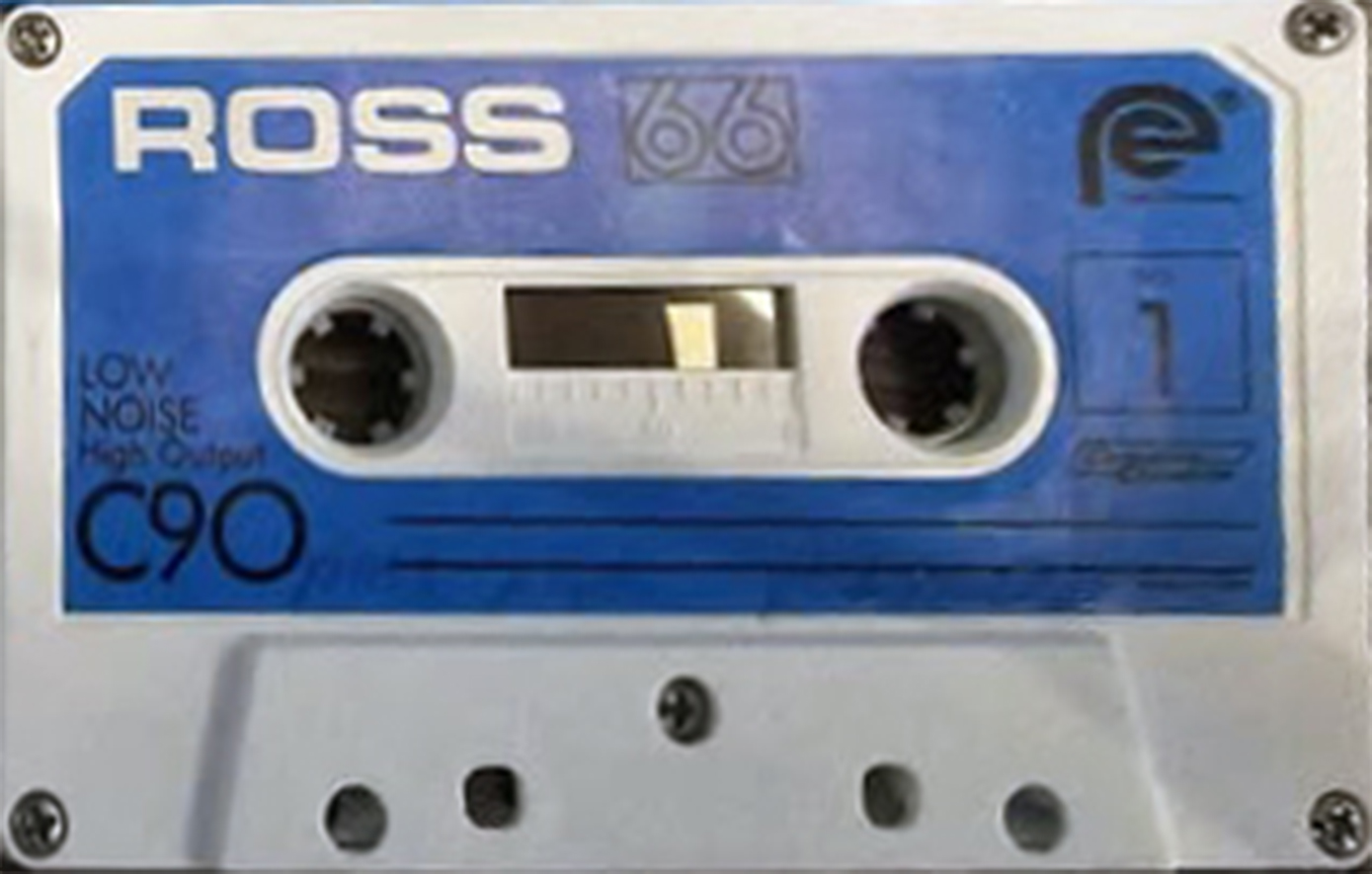 Compact Cassette Ross 66 90 Type I Normal USA