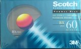 Compact Cassette Scotch BX 60 Type I Normal 1993 Worldwide