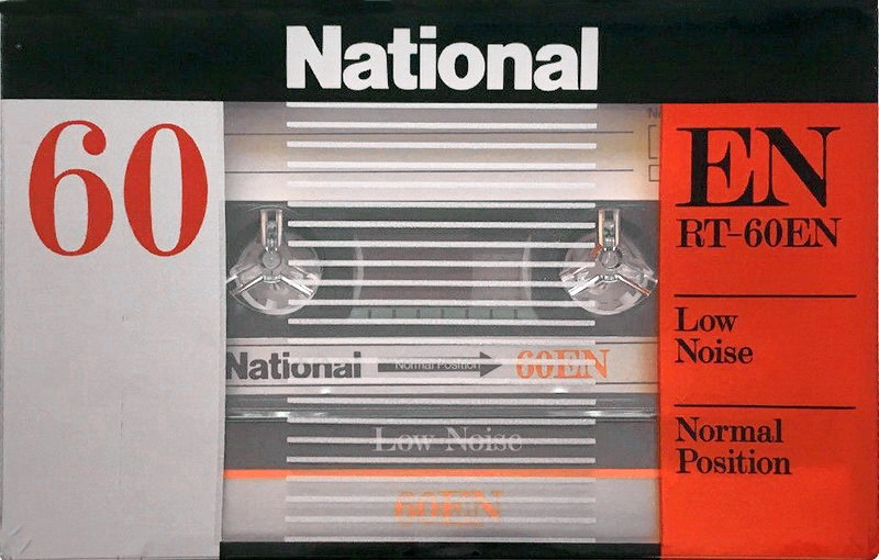 Compact Cassette National EN 60 "RT-60EN" Type I Normal 1982 Japan