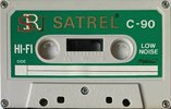 Compact Cassette Satrel 90 Type I Normal 1980 Hong Kong