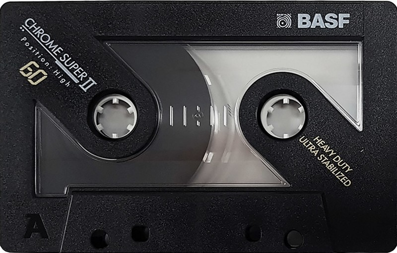 Compact Cassette BASF Chrome Super II 60 Type II Chrome 1991 Germany