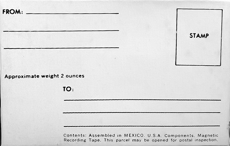 Compact Cassette Hanimex 90 Type I Normal 1972 USA