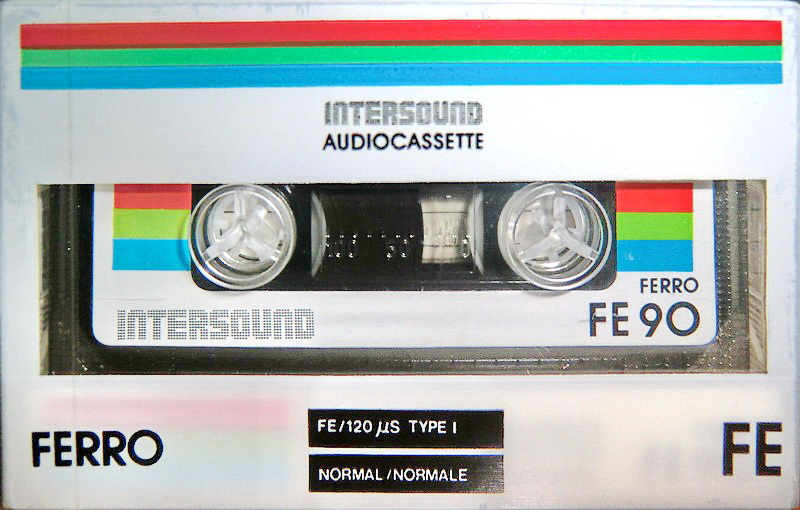 Compact Cassette Intersound 90 Type I Normal 1992 Europe