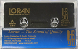Compact Cassette Loran LHB 90 Type II Chrome 1990 USA
