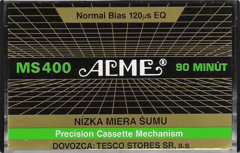 Compact Cassette Acme MS 400 90 Type I Normal 2000 East Europe