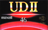 Compact Cassette Maxell UDII / UD2 46 "UD2-46G" Type II Chrome 1994 Japan