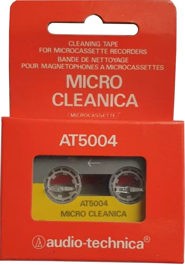 Blister audio-technica "AT5004" Cleaning Cassette Japan