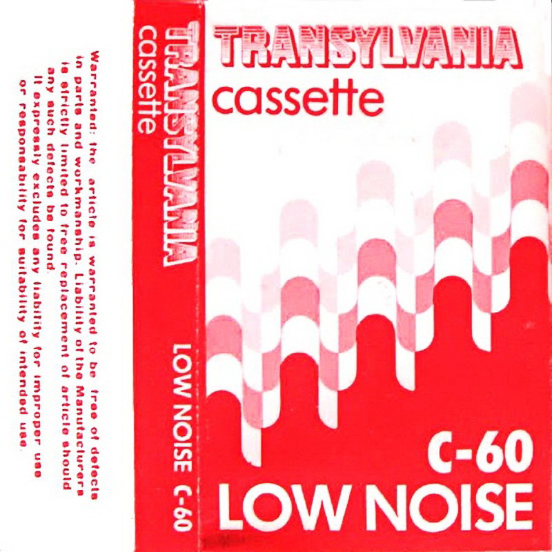 Compact Cassette Transylvania 60 Type I Normal 1980 Hong Kong