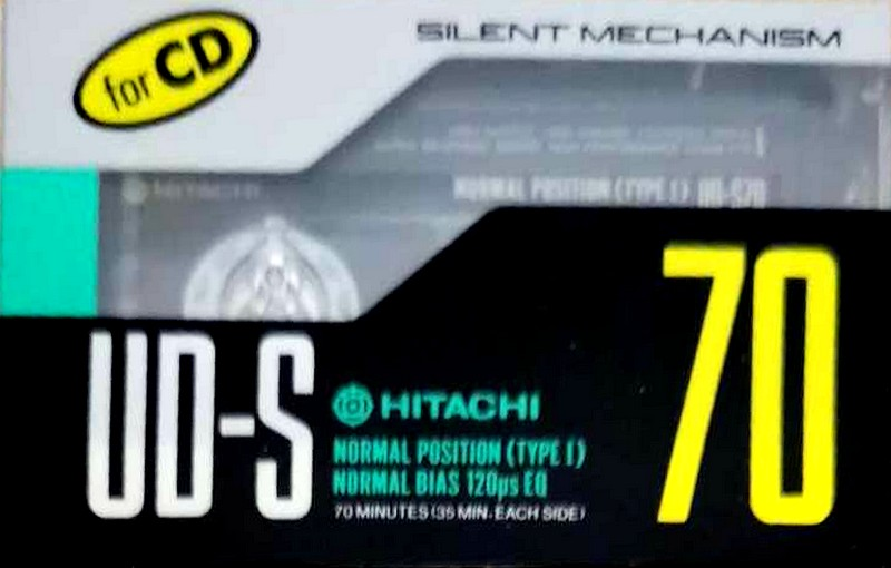 Compact Cassette Hitachi UD-S 70 Type I Normal 1988 Japan
