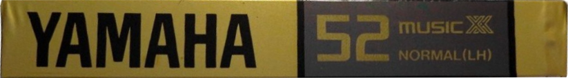 Compact Cassette Yamaha Music XX 52 "for Memorial" Type I Normal 1984 Japan
