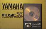 Compact Cassette Yamaha Music XX 52 "for Memorial" Type I Normal 1984 Japan
