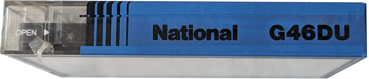 Compact Cassette National Angrom G-DU 46 "RT-G46DU" Type I Normal 1985 Japan