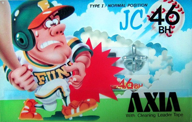 Compact Cassette AXIA JC 46 "JC 46 BH" Type I Normal 1985 Japan