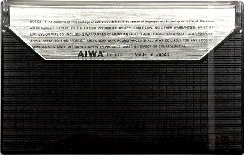 Compact Cassette Aiwa SX 90 Type II Chrome 1979 Japan