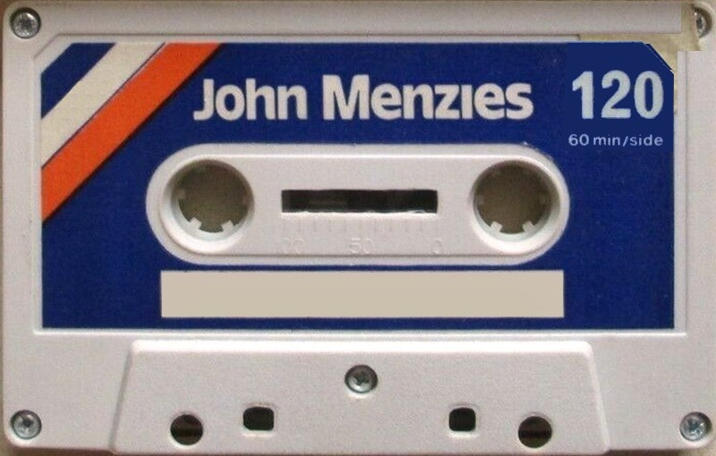 Compact Cassette John Menzies 120 Type I Normal 1979 UK