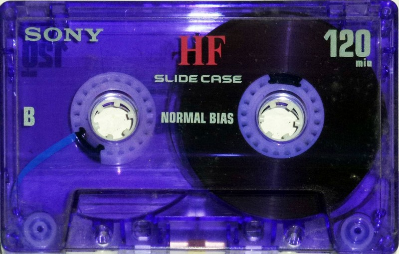Compact Cassette Sony HF 120 "C-120HFSL" Type I Normal 1999 North America