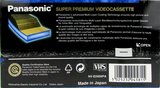VHS, Video Home System Panasonic SP 240 "NV-E240XPA" Type I Normal Europe