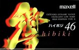 Compact Cassette Maxell Hibiki 46 "HB2-46" Type II Chrome 1995 Japan