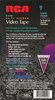 VHS, Video Home System RCA 120 Type I Normal USA