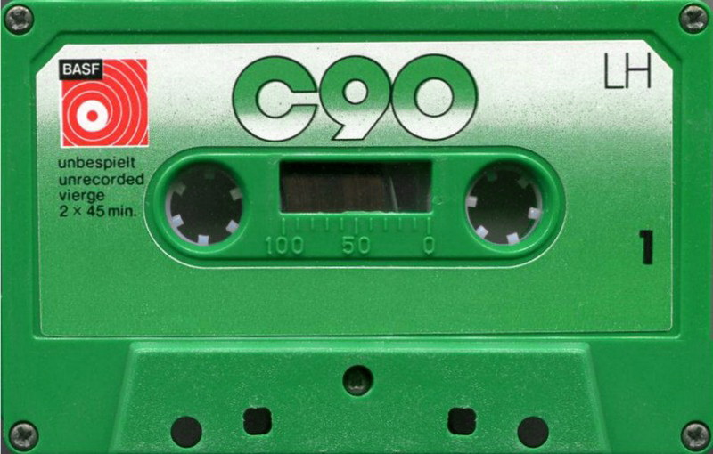 Compact Cassette BASF 90 Type I Normal 1976 Greece