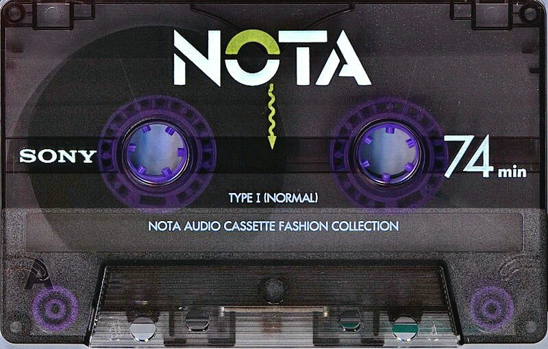 Compact Cassette Sony 74 "NOTA" Type I Normal 1988 Europe