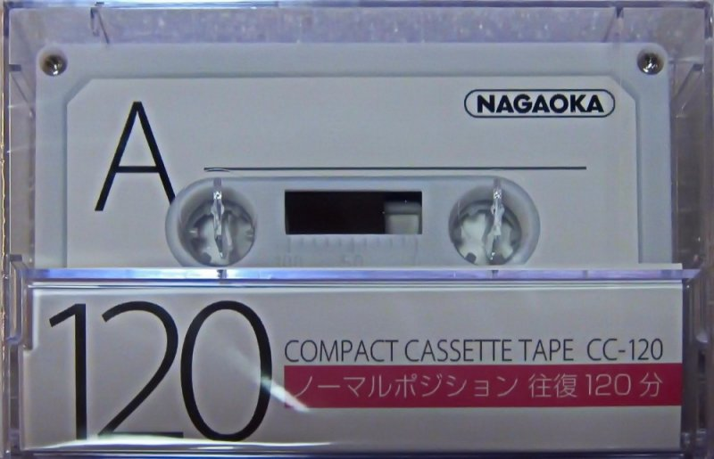 Compact Cassette Nagaoka 120 Type I Normal Japan